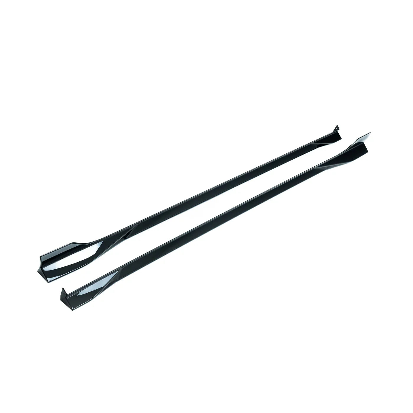 2014-2020 Volkswagen Golf GTI & Golf R (MK7/MK7.5) EVO-1 Style Gloss Black Side Skirt Extensions | Zaero Design USA