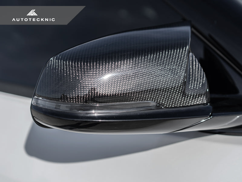 2020-2026 Toyota Supra (A90) M-Inspired Version II Dry Carbon Fiber Full Replacement Mirror Covers | AutoTecknic USA
