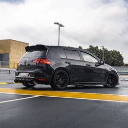 VW Golf GTI MK7 EVO-1 Gloss Black Rear Diffuser