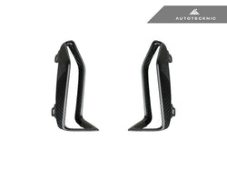 2019-2022 BMW 3 Series (G20) M-Sport Style Dry Carbon Fiber Front Bumper Grille Trim Set | AutoTecknic