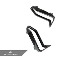 2019-2022 BMW 3 Series (G20) M-Sport Style Dry Carbon Fiber Front Bumper Grille Trim Set | AutoTecknic