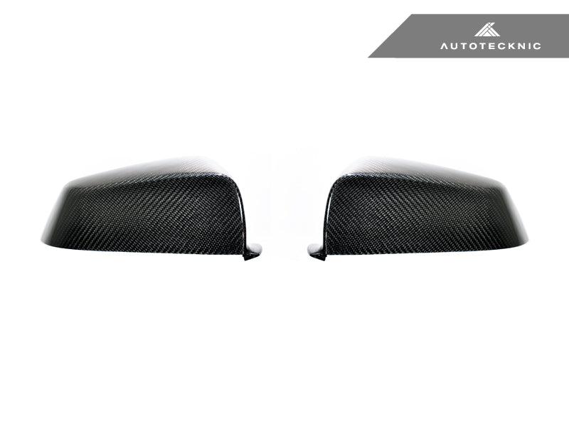 2008-2013 BMW 5 & 6 Series (E60/F10/F06/F13) Carbon Fiber Full Replacement Side Mirror Covers | AutoTecknic Main image