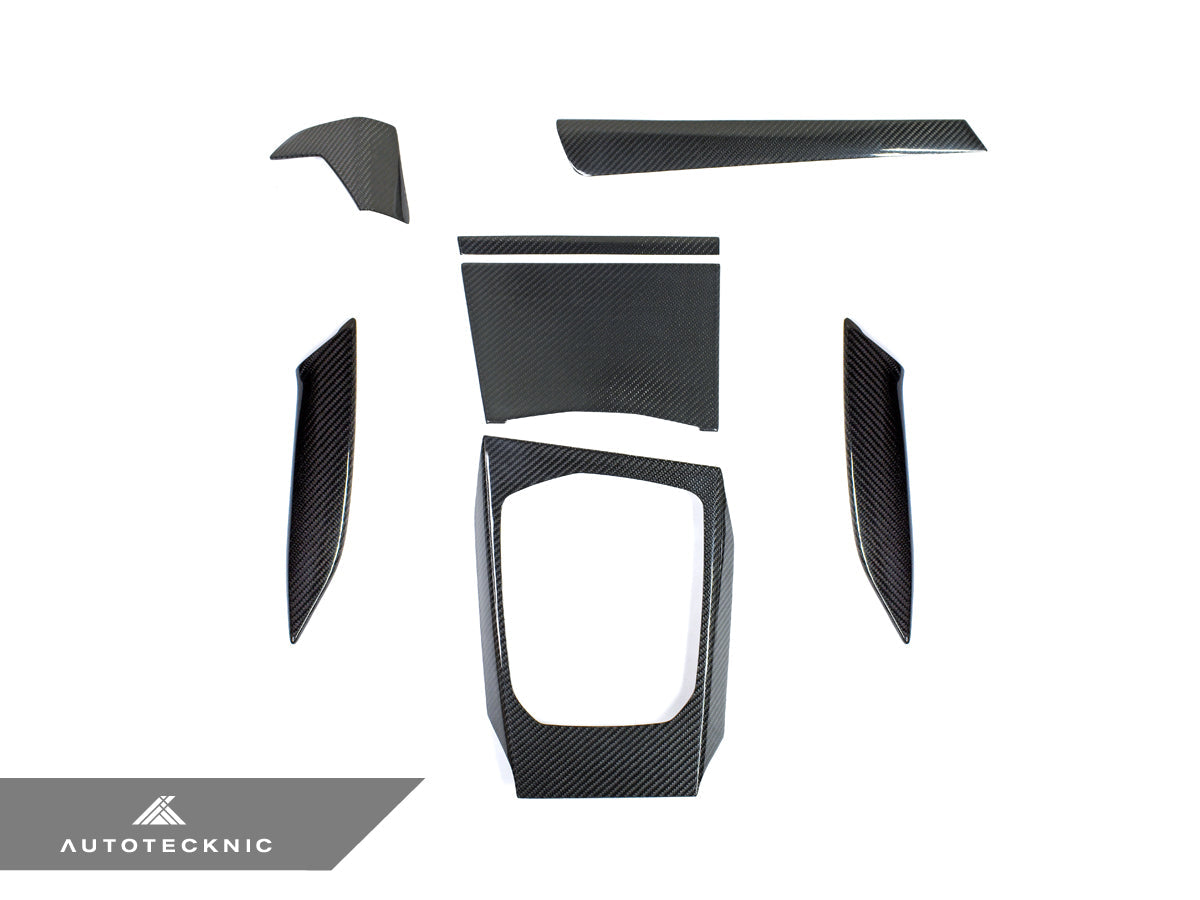 BMW 3-Series (G20) | 4-Series (G22) Dry Carbon Fiber Interior Trim Kit | AutoTecknic Main image