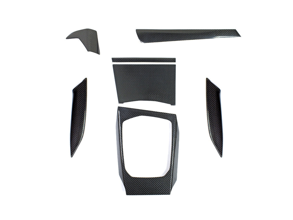2019-2029 BMW 3 Series & 4 Series (G20/G22) OEM+ Style Dry Carbon Fiber Interior Trim Kit | AutoTecknic USA
