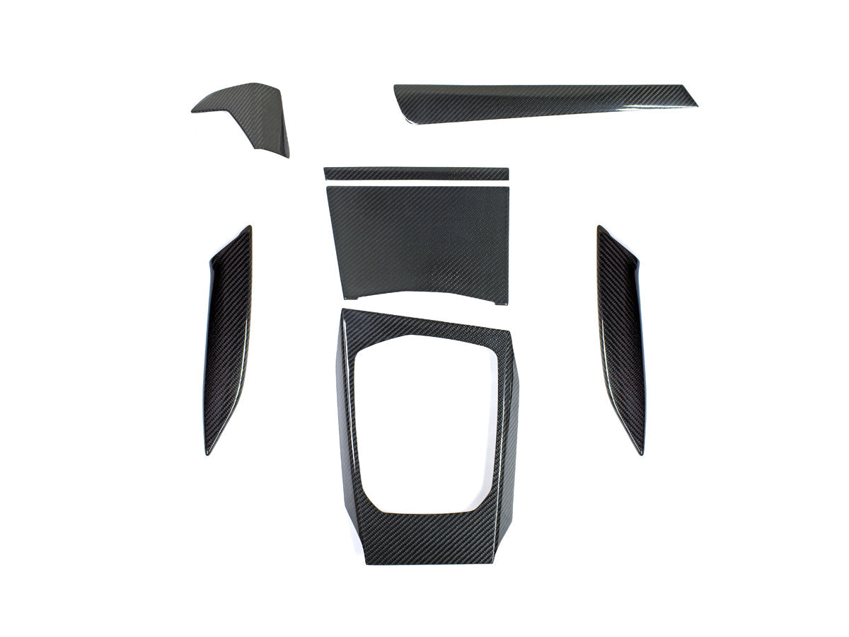 2019-2029 BMW 3 Series & 4 Series (G20/G22) OEM+ Style Dry Carbon Fiber Interior Trim Kit | AutoTecknic USA