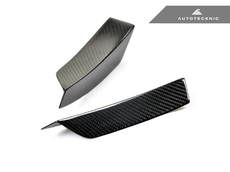 AutoTecknic Front Bumper Dry Carbon Canard Set - F87 M2 | M2 Competition