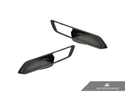 2019-2023 BMW 3-Series (G20) Premium Dry Carbon Interior Door Handle Trim Set | AutoTecknic USA