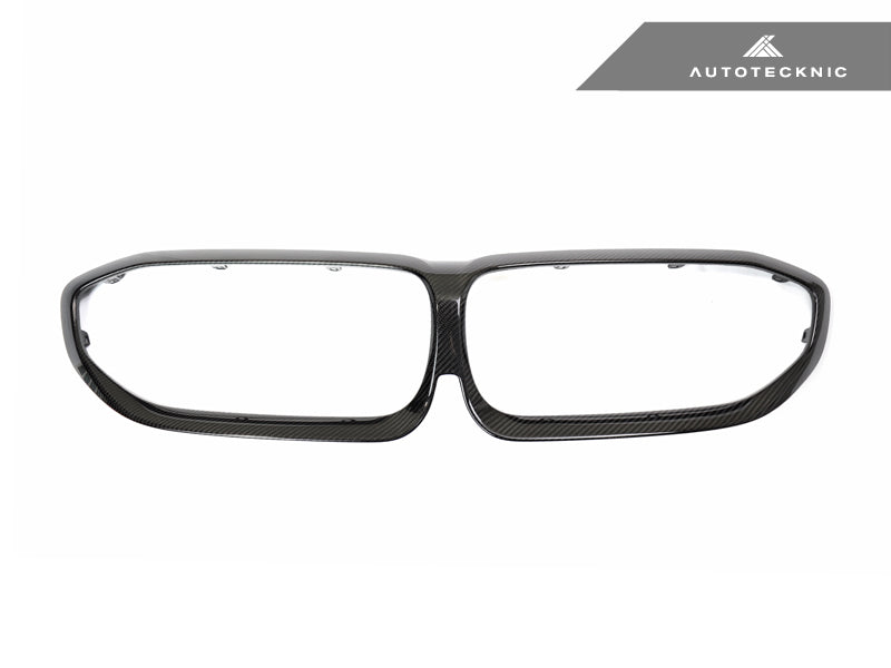 2019-2022 BMW 3-Series (G20) Pre-LCI Dry Carbon Fiber Replacement Grille Surround | AutoTecknic Main image