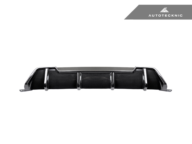 2019-2023 BMW 3-Series (G20) AutoTecknic Dry Carbon Extended-Fin Competition Rear Diffuser