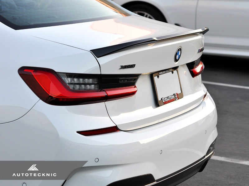 2019-2026 BMW 3-Series (G20) Competition Plus Dry Carbon Fiber Trunk Spoiler | AutoTecknic Secondary image