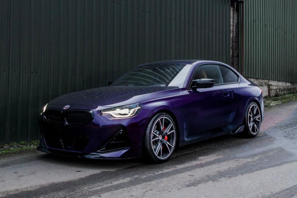 2022+ BMW 2 Series (G42) Gloss Black Front Splitter | Trevora