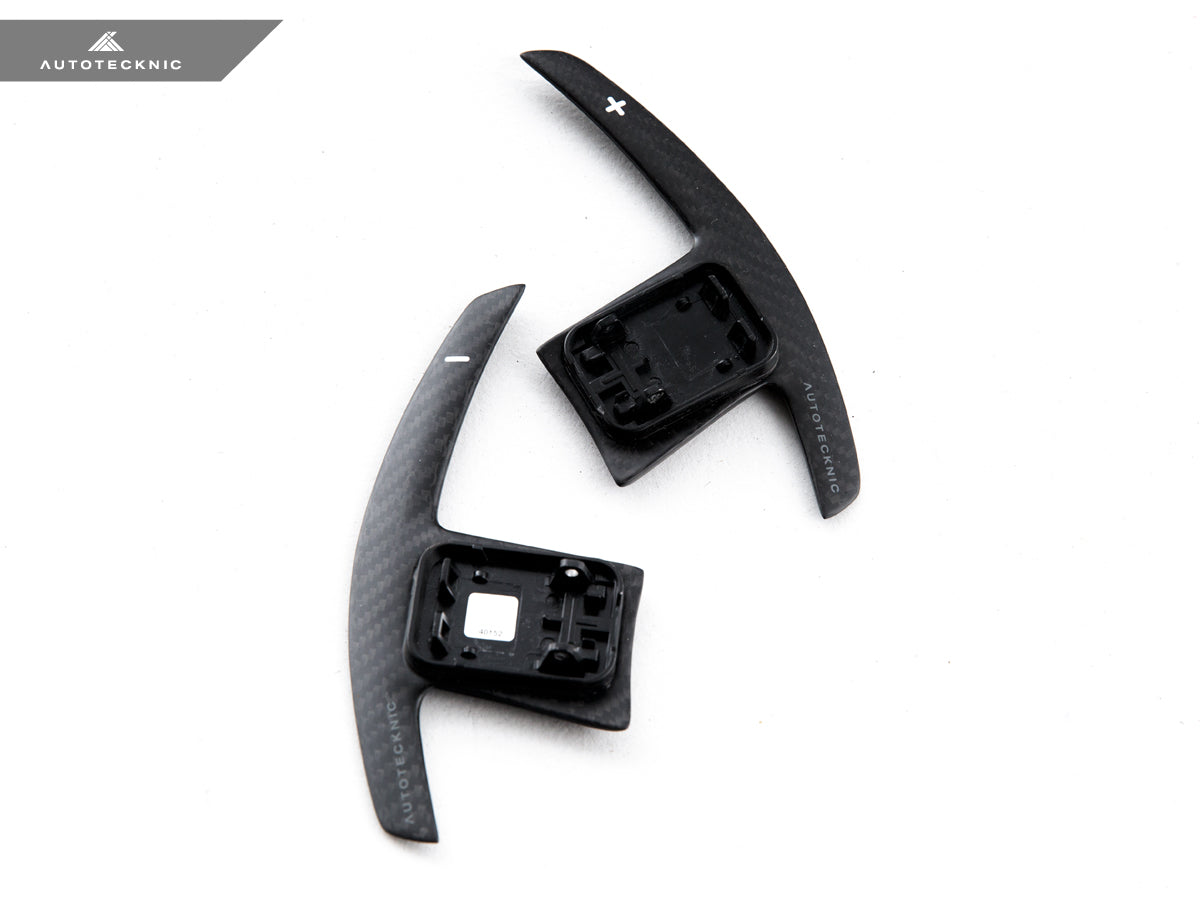 2019+ BMW 3 Series (G20) Battle Version Dry Carbon Fiber Shift Paddles | AutoTecknic