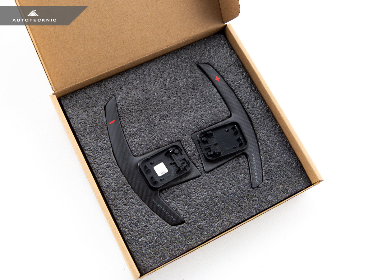 2019+ BMW 3 Series (G20) Battle Version Dry Carbon Fiber Shift Paddles | AutoTecknic