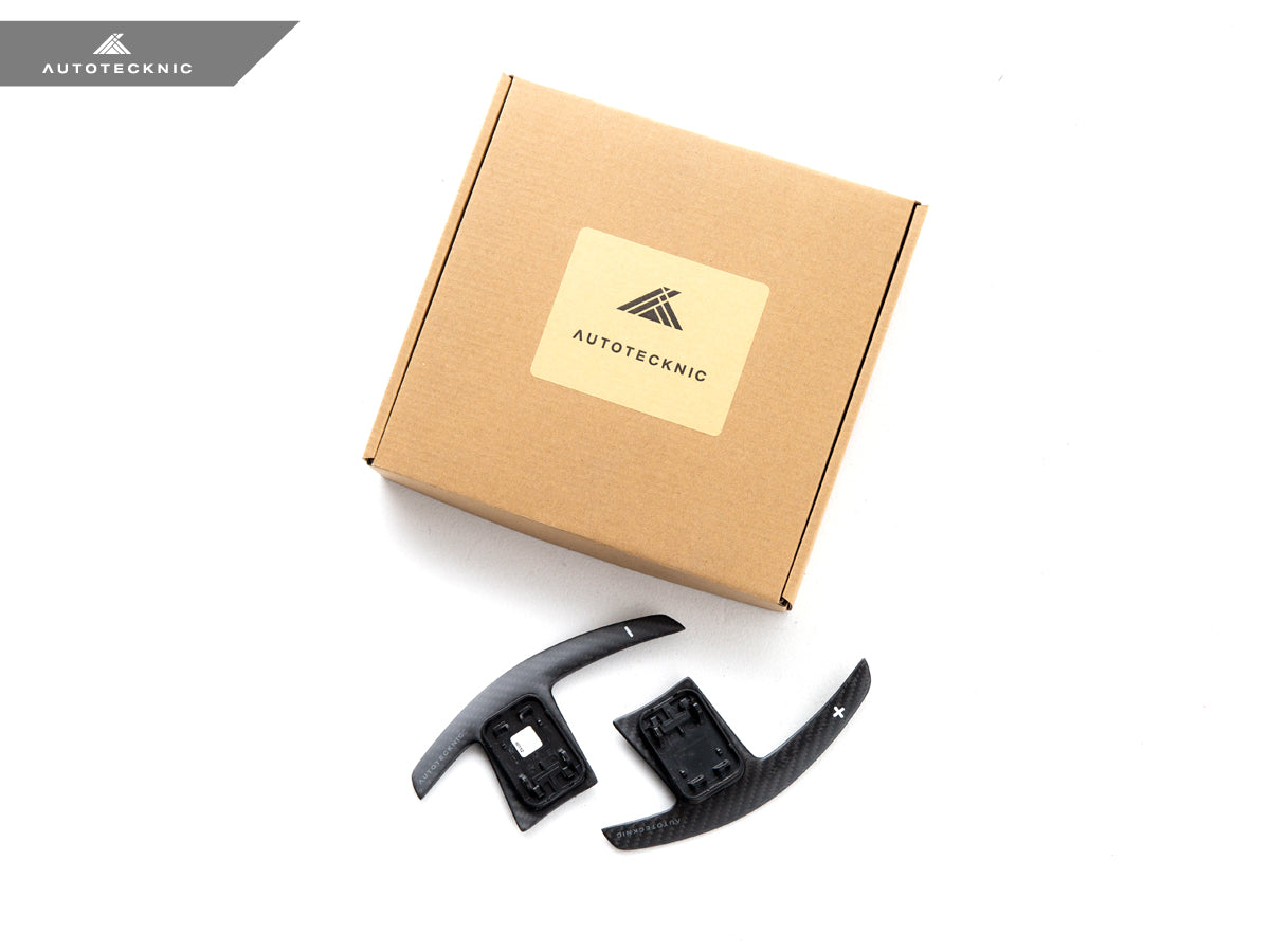 2019+ BMW 3 Series (G20) Battle Version Dry Carbon Fiber Shift Paddles | AutoTecknic