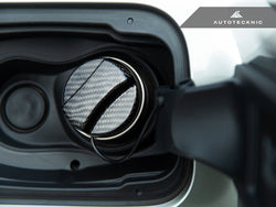 2019-2023 BMW 3-Series (G20) Competition Dry Carbon Fiber Fuel Cap Cover | AutoTecknic