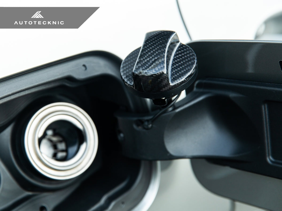 2019-2023 BMW 3-Series (G20) Competition Dry Carbon Fiber Fuel Cap Cover | AutoTecknic