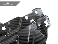 2019-2023 BMW 3-Series (G20) Dry Carbon Fiber Engine Cooling Shroud | AutoTecknic