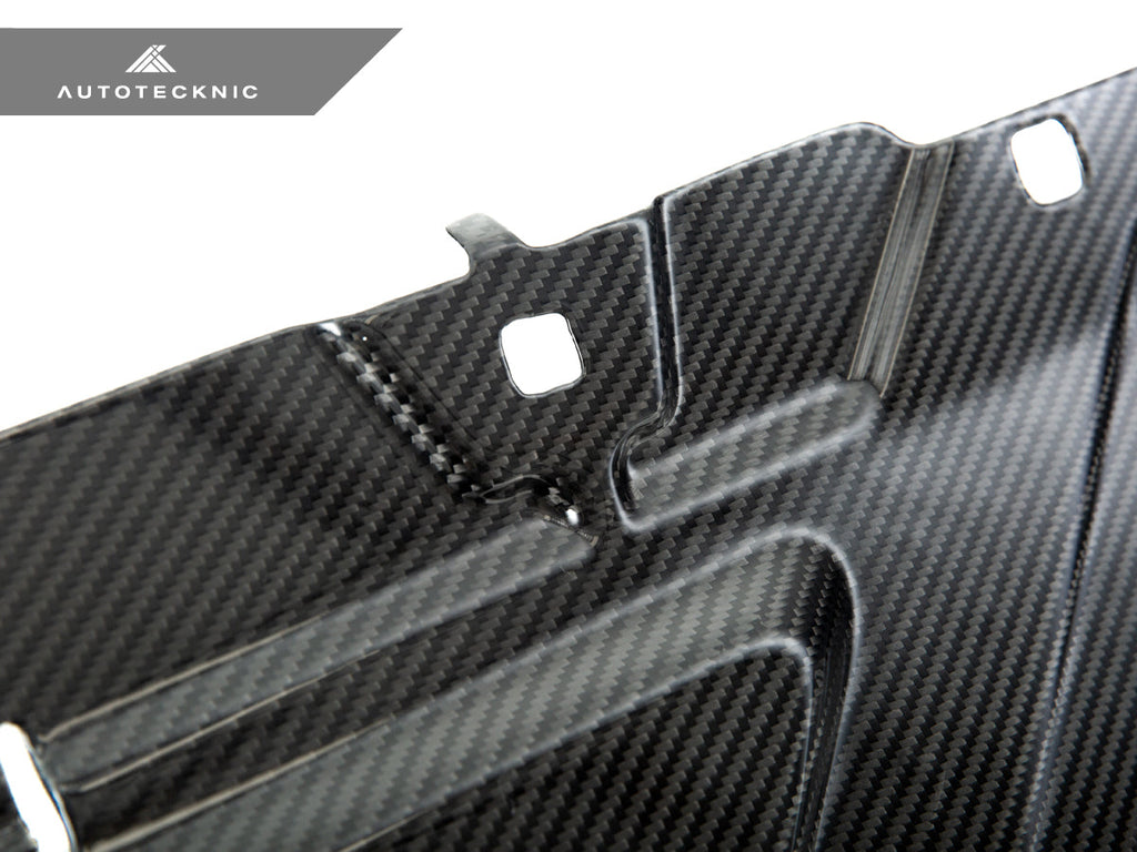 2019-2023 BMW 3-Series (G20) Dry Carbon Fiber Engine Cooling Shroud | AutoTecknic