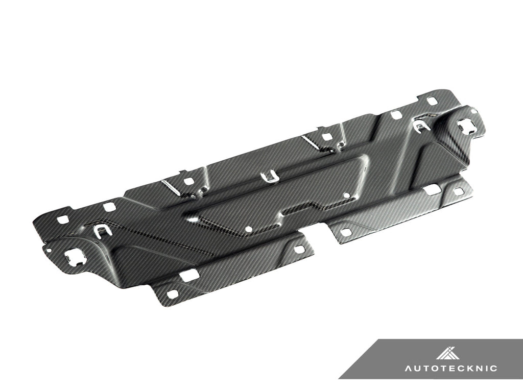 2019-2023 BMW 3-Series (G20) Dry Carbon Fiber Engine Cooling Shroud | AutoTecknic