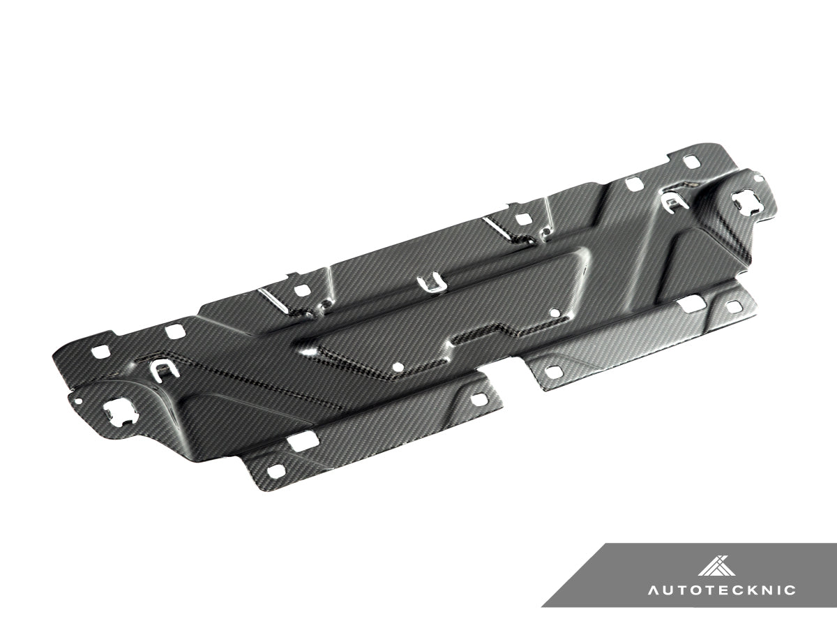 2019-2023 BMW 3-Series (G20) Dry Carbon Fiber Engine Cooling Shroud | AutoTecknic