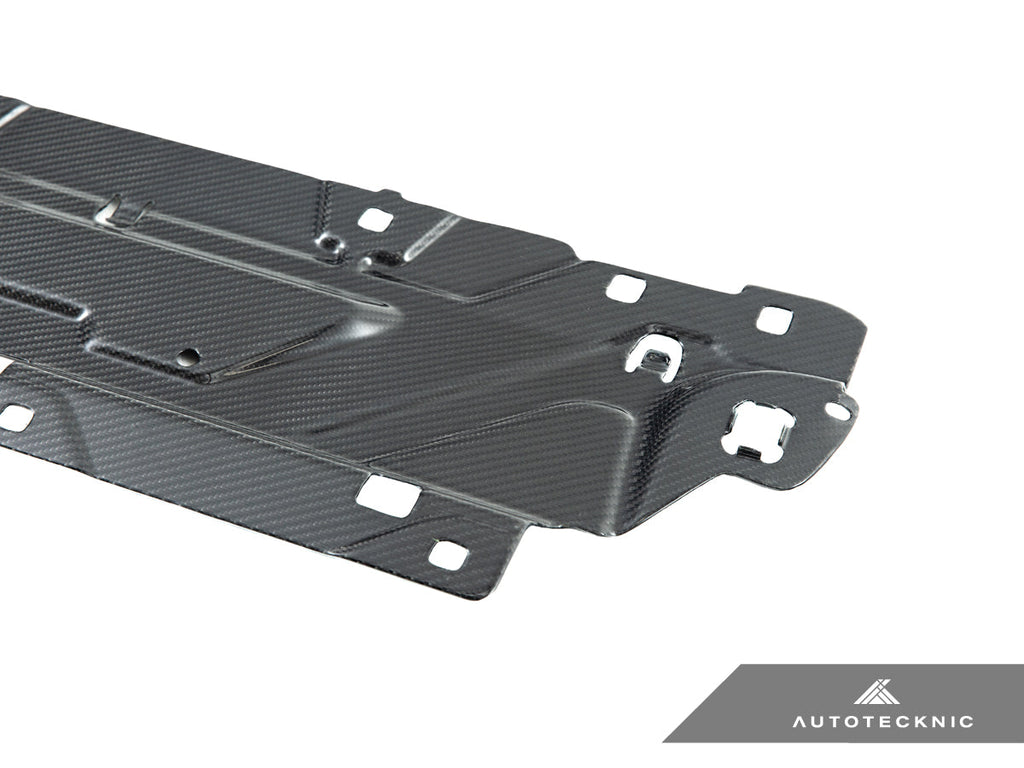2019-2023 BMW 3-Series (G20) Dry Carbon Fiber Engine Cooling Shroud | AutoTecknic