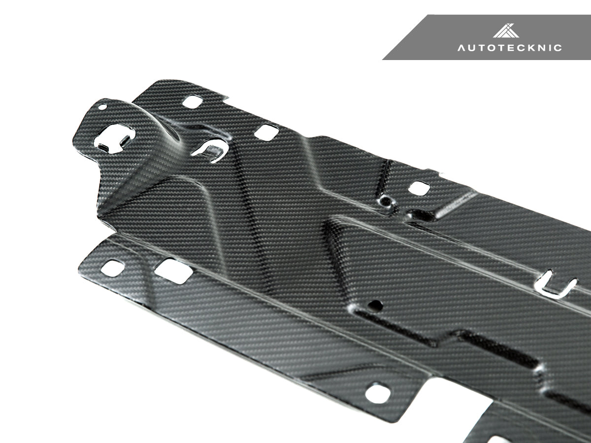2019-2023 BMW 3-Series (G20) Dry Carbon Fiber Engine Cooling Shroud | AutoTecknic