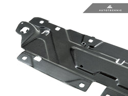 2019-2023 BMW 3-Series (G20) Dry Carbon Fiber Engine Cooling Shroud | AutoTecknic