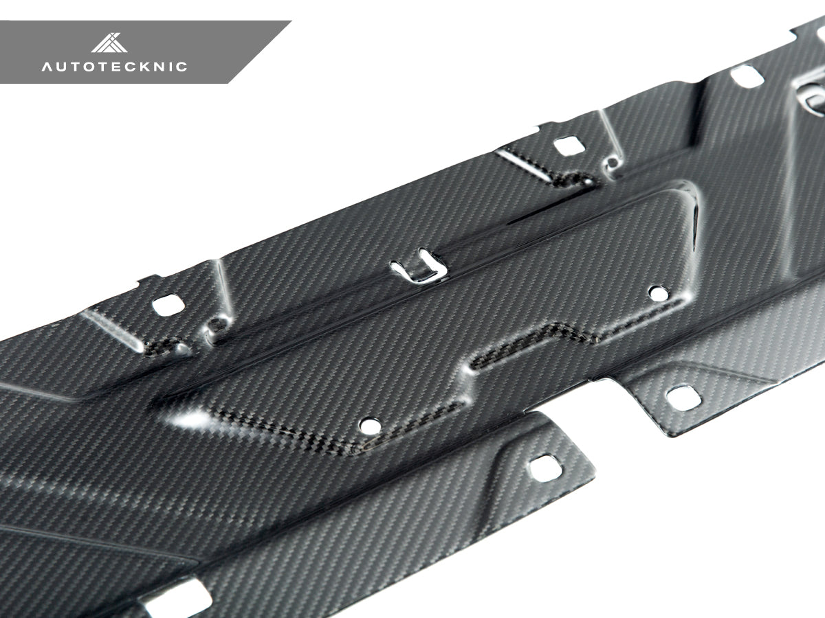 2019-2023 BMW 3-Series (G20) Dry Carbon Fiber Engine Cooling Shroud | AutoTecknic