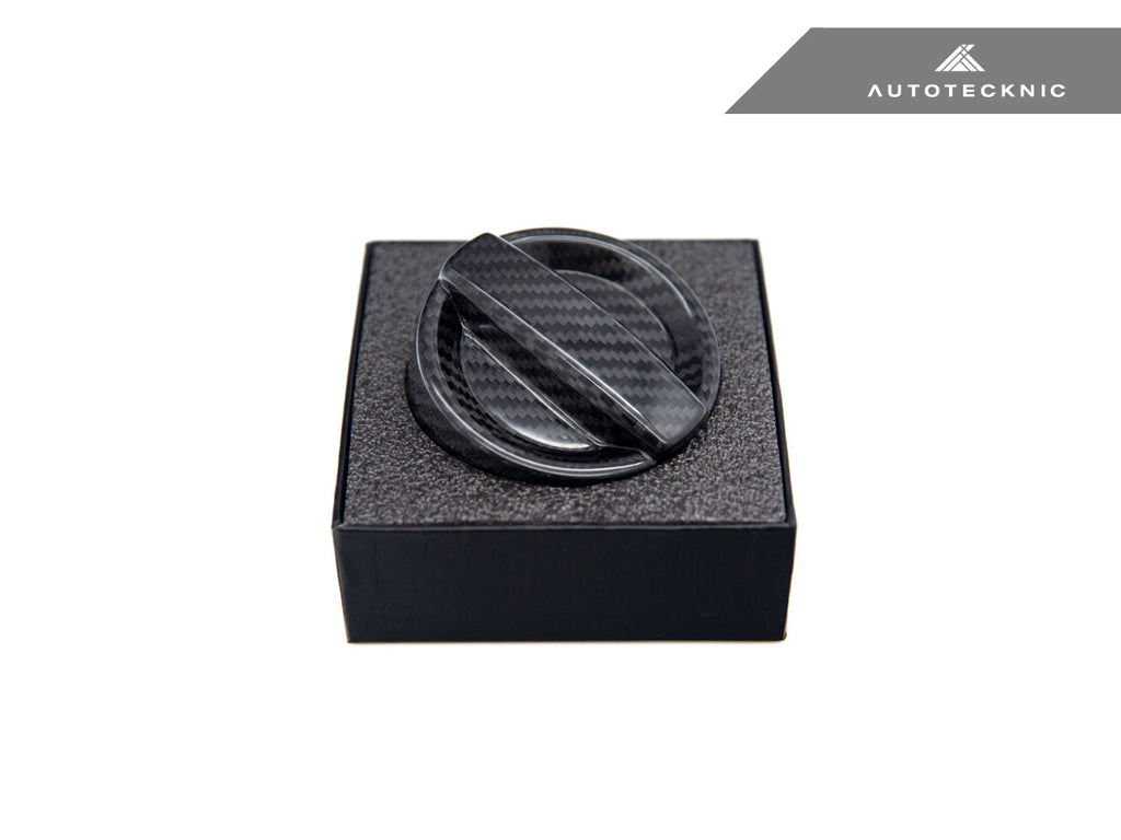 2019-2023 BMW 3-Series (G20) Competition Dry Carbon Fiber Oil Cap Cover | AutoTecknic