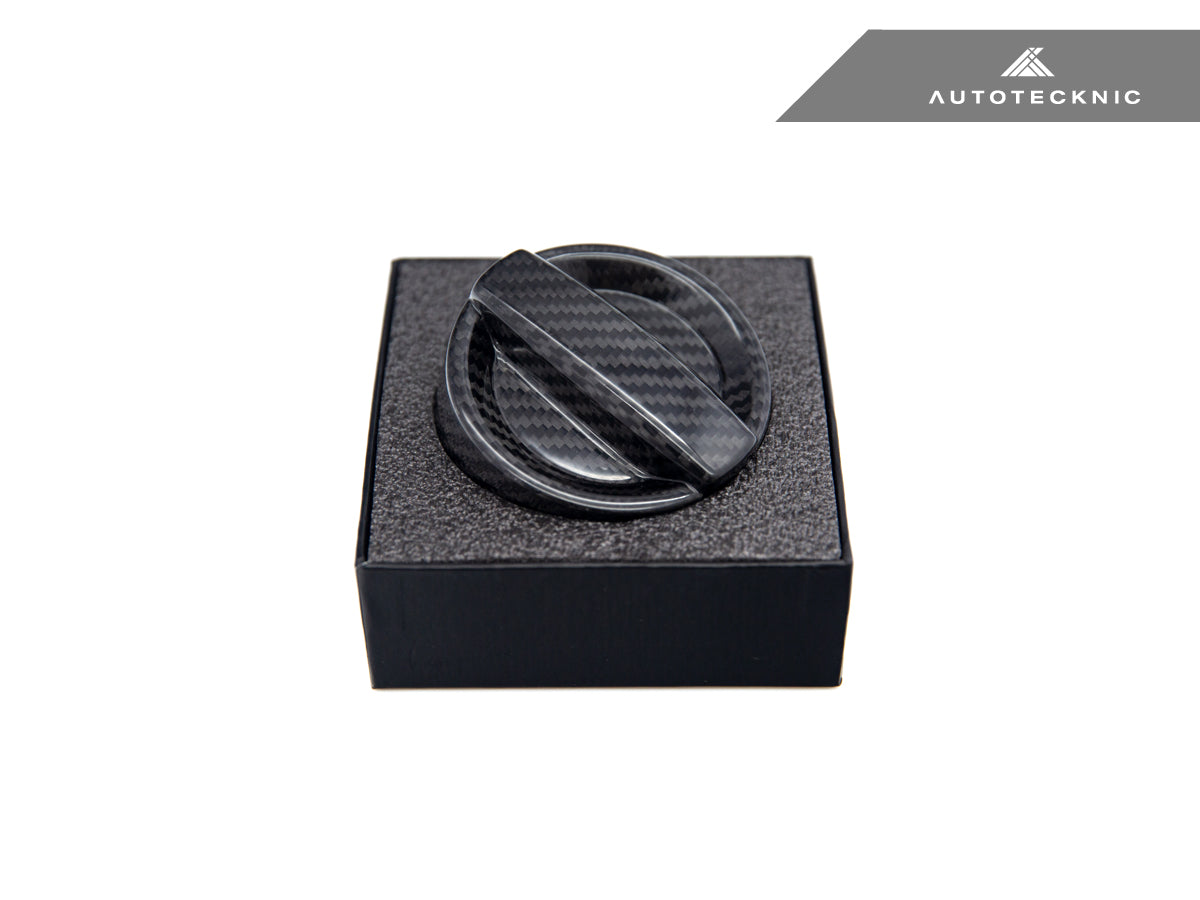 AutoTecknic Dry Carbon Competition Oil Cap Cover - E90/ E92/ E93 3-Series