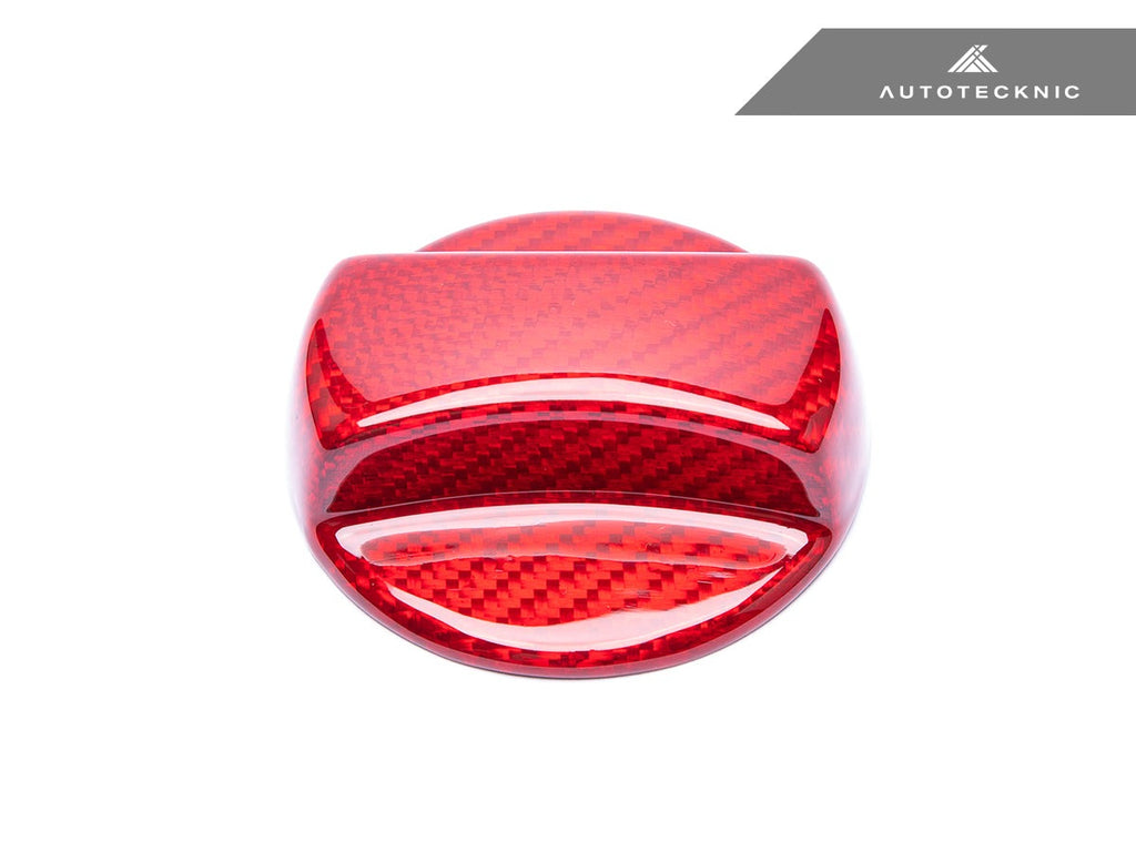 2019-2023 BMW 3-Series (G20) Competition Dry Carbon Fiber Fuel Cap Cover | AutoTecknic