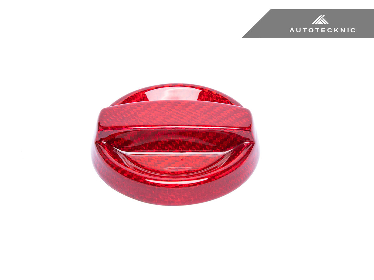 2019-2023 BMW 3-Series (G20) Competition Dry Carbon Fiber Oil Cap Cover | AutoTecknic