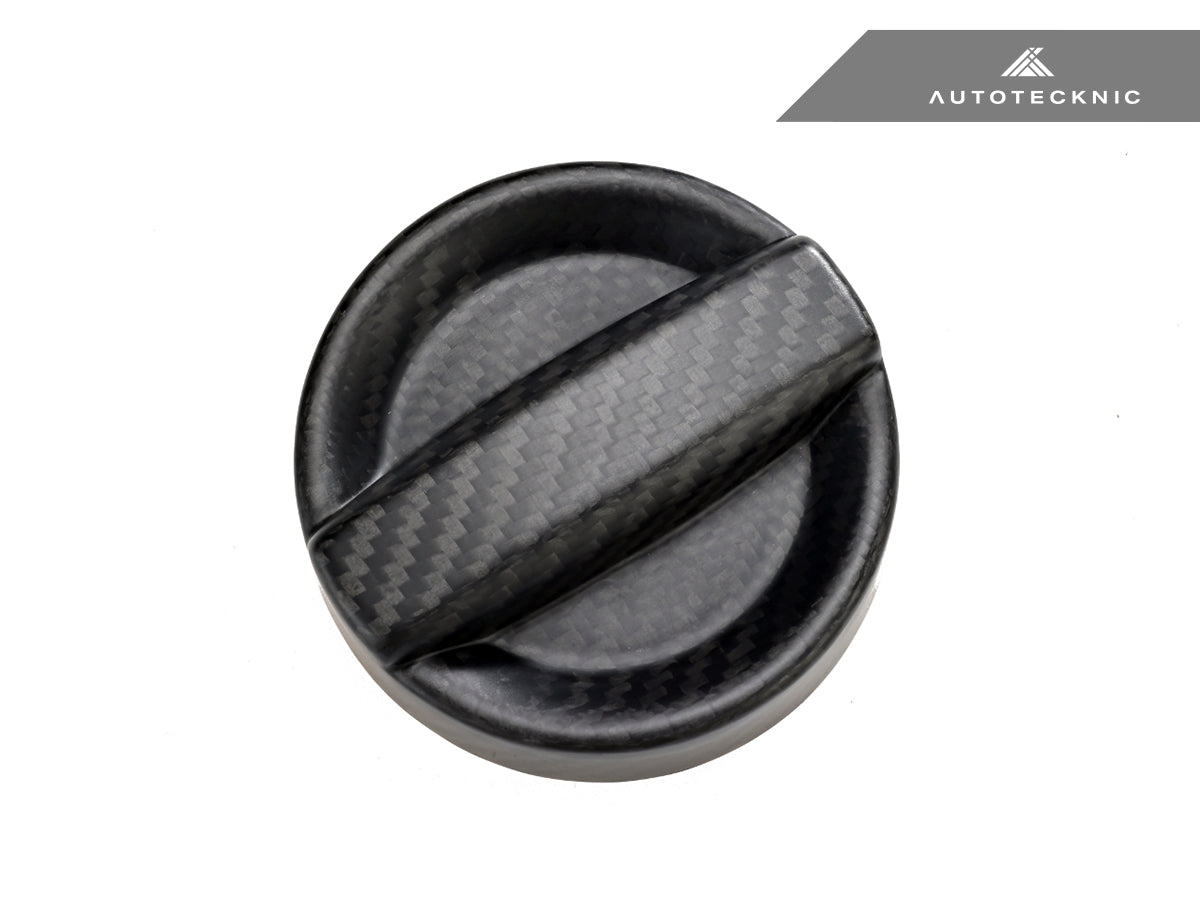 AutoTecknic Dry Carbon Competition Oil Cap Cover - E90/ E92/ E93 3-Series