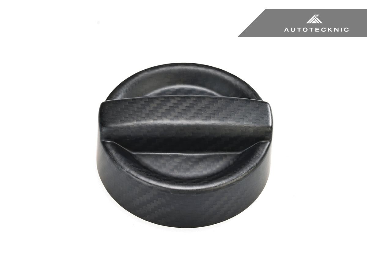 2019-2023 BMW 3-Series (G20) Competition Dry Carbon Fiber Oil Cap Cover | AutoTecknic
