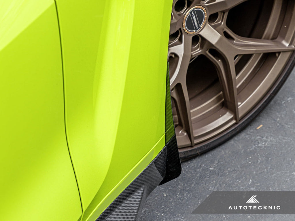 2019-2023 BMW 3-Series (G20/G21) Carbon Fiber Front Splash Guards | AutoTecknic