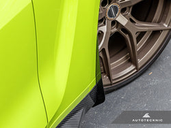 2019-2023 BMW 3-Series (G20/G21) Carbon Fiber Front Splash Guards | AutoTecknic