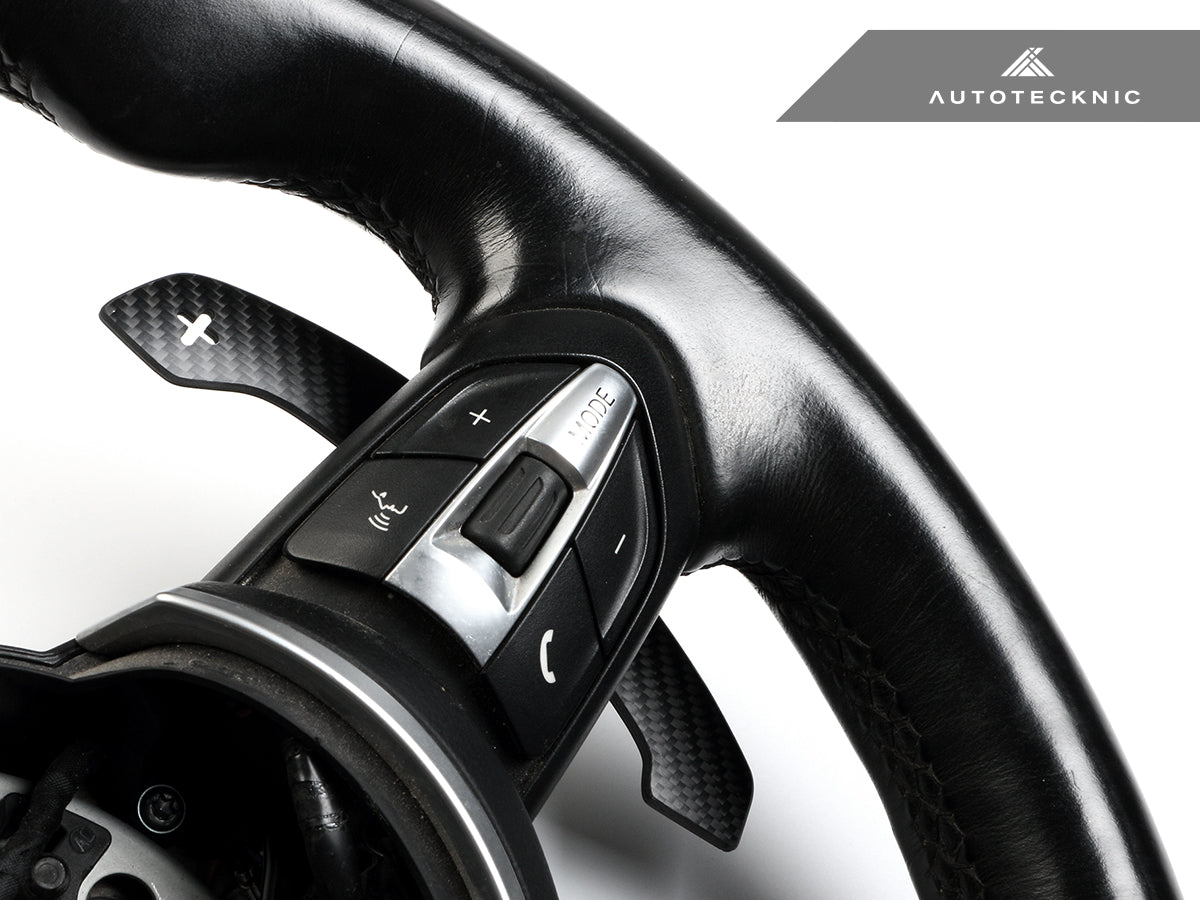 2019-2023 BMW 3-Series (G20/G21) Magnetic Corsa Carbon Fiber Shift Paddles | AutoTecknic