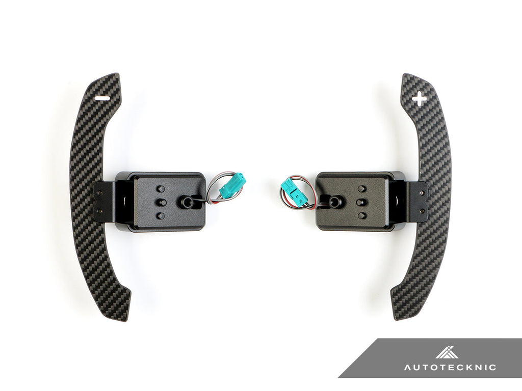 2019-2023 BMW 3-Series (G20/G21) Magnetic Corsa Carbon Fiber Shift Paddles | AutoTecknic