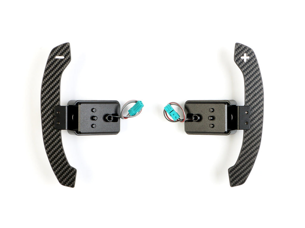 2019-2026 BMW 3-Series (G20/G21) Magnetic Corsa Carbon Fiber Shift Paddles | AutoTecknic