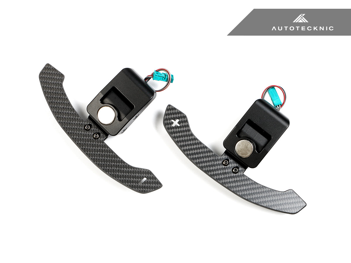 2019-2023 BMW 3-Series (G20/G21) Magnetic Corsa Carbon Fiber Shift Paddles | AutoTecknic