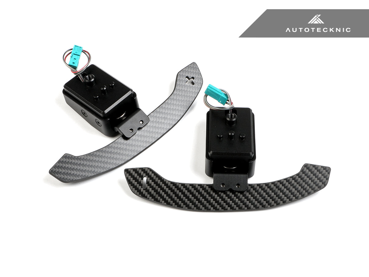 2019-2023 BMW 3-Series (G20/G21) Magnetic Corsa Carbon Fiber Shift Paddles | AutoTecknic
