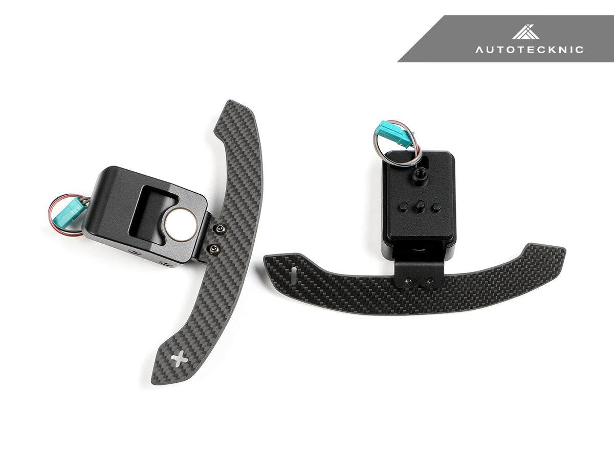 2019-2023 BMW 3-Series (G20/G21) Magnetic Corsa Carbon Fiber Shift Paddles | AutoTecknic