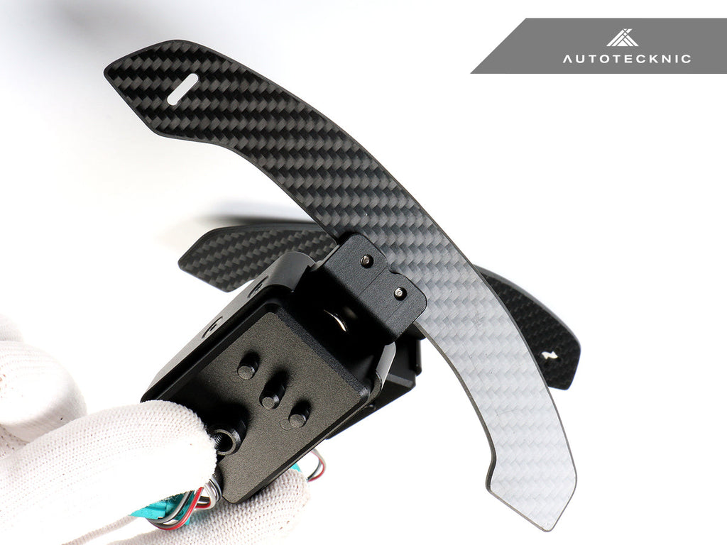 2019-2023 BMW 3-Series (G20/G21) Magnetic Corsa Carbon Fiber Shift Paddles | AutoTecknic