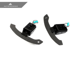 2019-2023 BMW 3-Series (G20/G21) Magnetic Corsa Carbon Fiber Shift Paddles | AutoTecknic