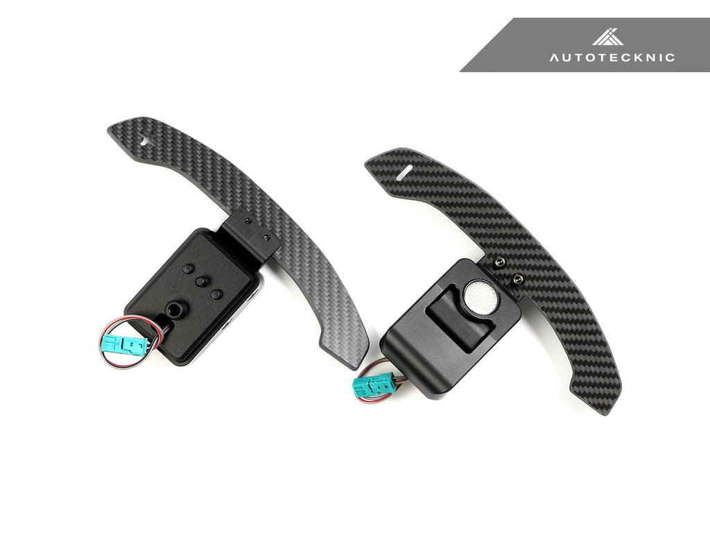 2019-2023 BMW 3-Series (G20/G21) Magnetic Corsa Carbon Fiber Shift Paddles | AutoTecknic