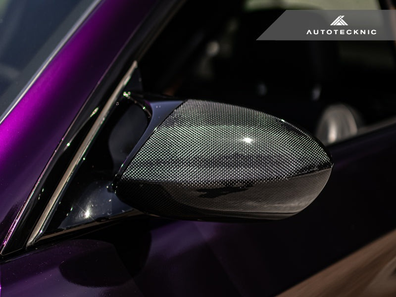 2008-2013 BMW M3 & 1M (E90/E92/E93/E82) Replacement Carbon Fiber Mirror Covers | AutoTecknic USA