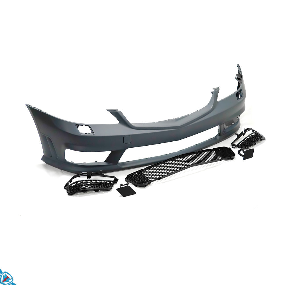 2007-2013 Mercedes-Benz S-Class (W221) S63 S65 AMG Style Polypropylene Front Bumper Conversion Kit | E3Tuning