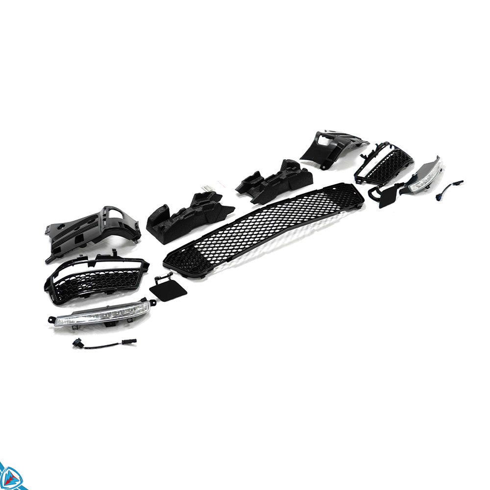 2007-2013 Mercedes-Benz S-Class (W221) S63 S65 AMG Style Polypropylene Front Bumper Conversion Kit | E3Tuning