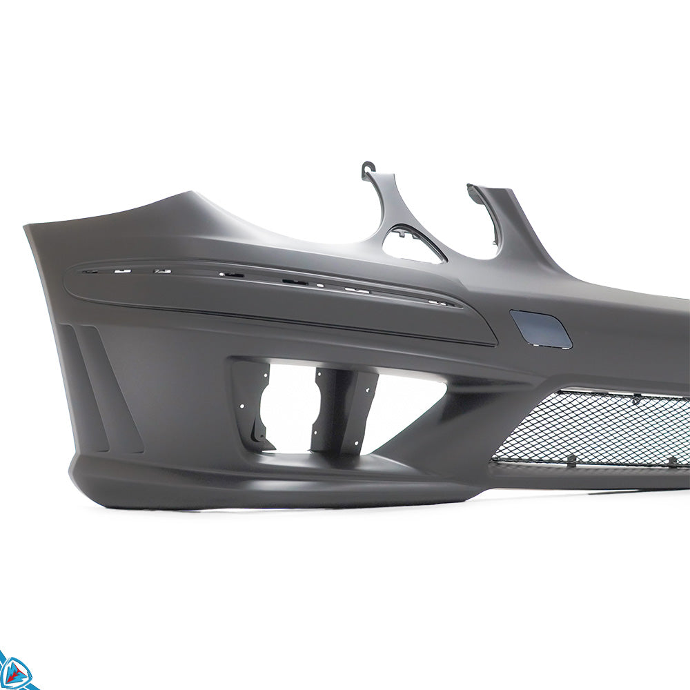 2007-2009 Mercedes-Benz E-Class Facelift (W211) E63 AMG Style Polypropylene Front Bumper Conversion Kit | E3Tuning
