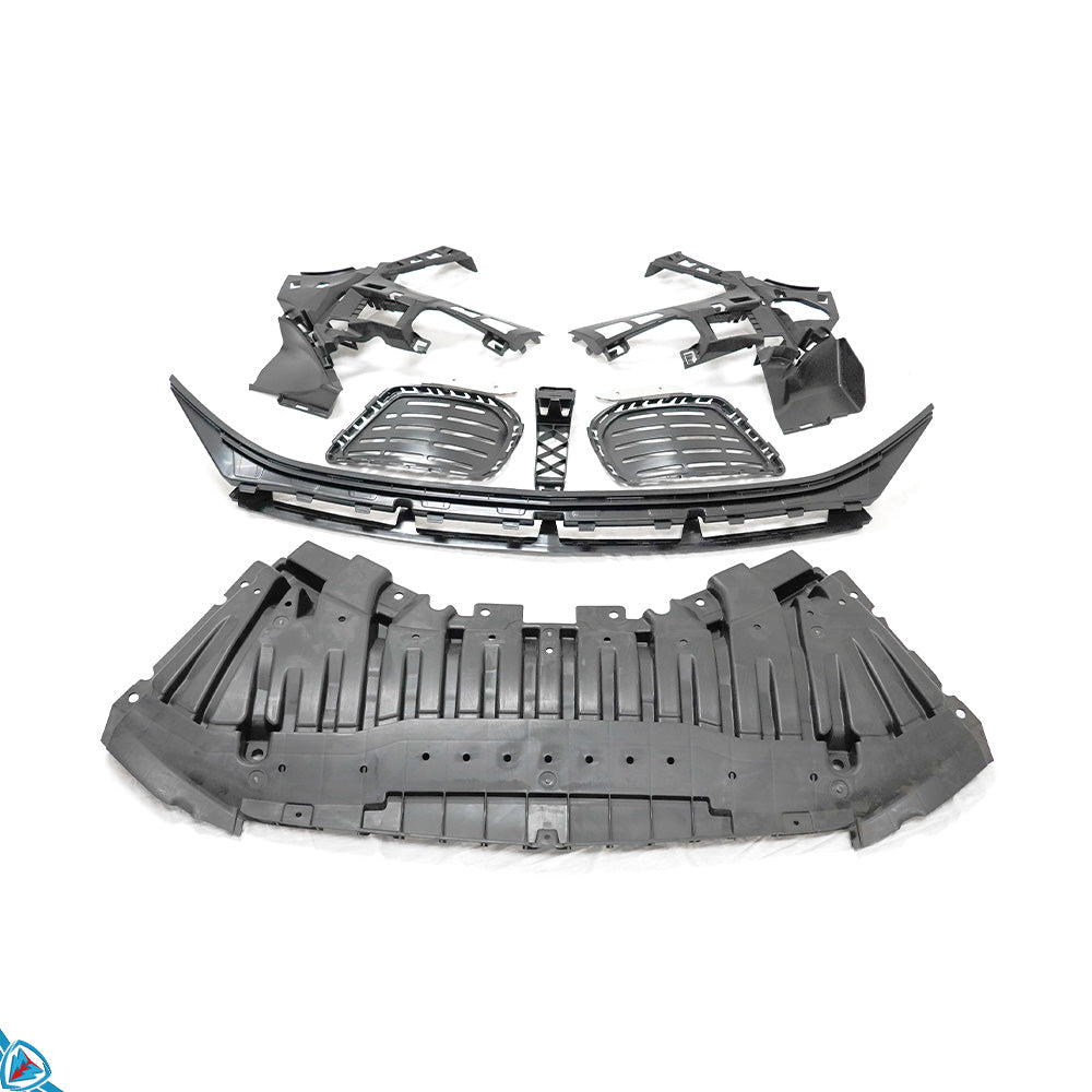 2014-2017 Mercedes-Benz S-Class Pre-Facelift (W222) S63 / S65 AMG Style Polypropylene Front Bumper Conversion Kit | E3Tuning